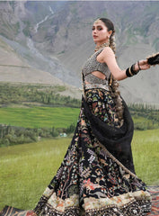 Black lehenga choli