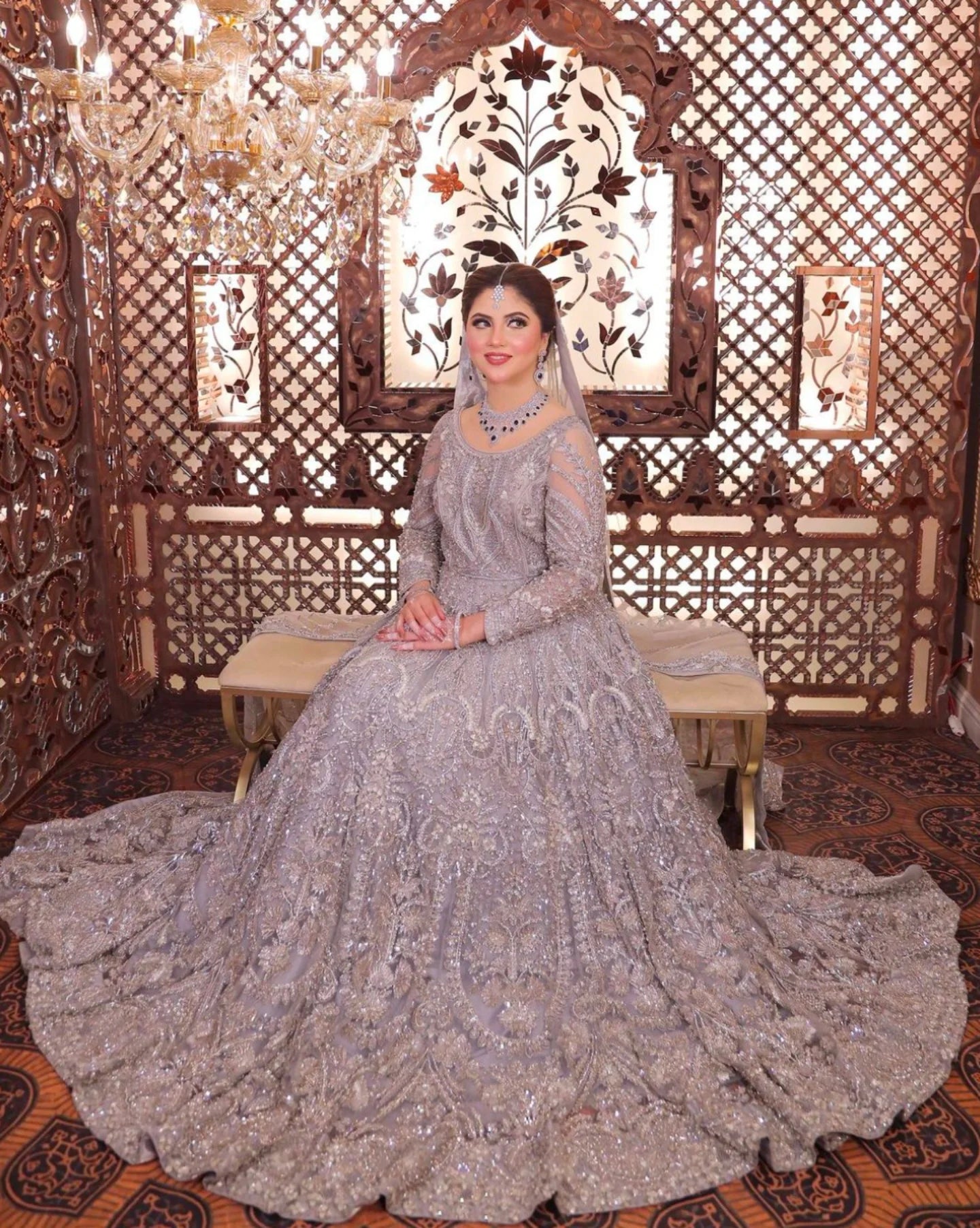 Long floor length gown