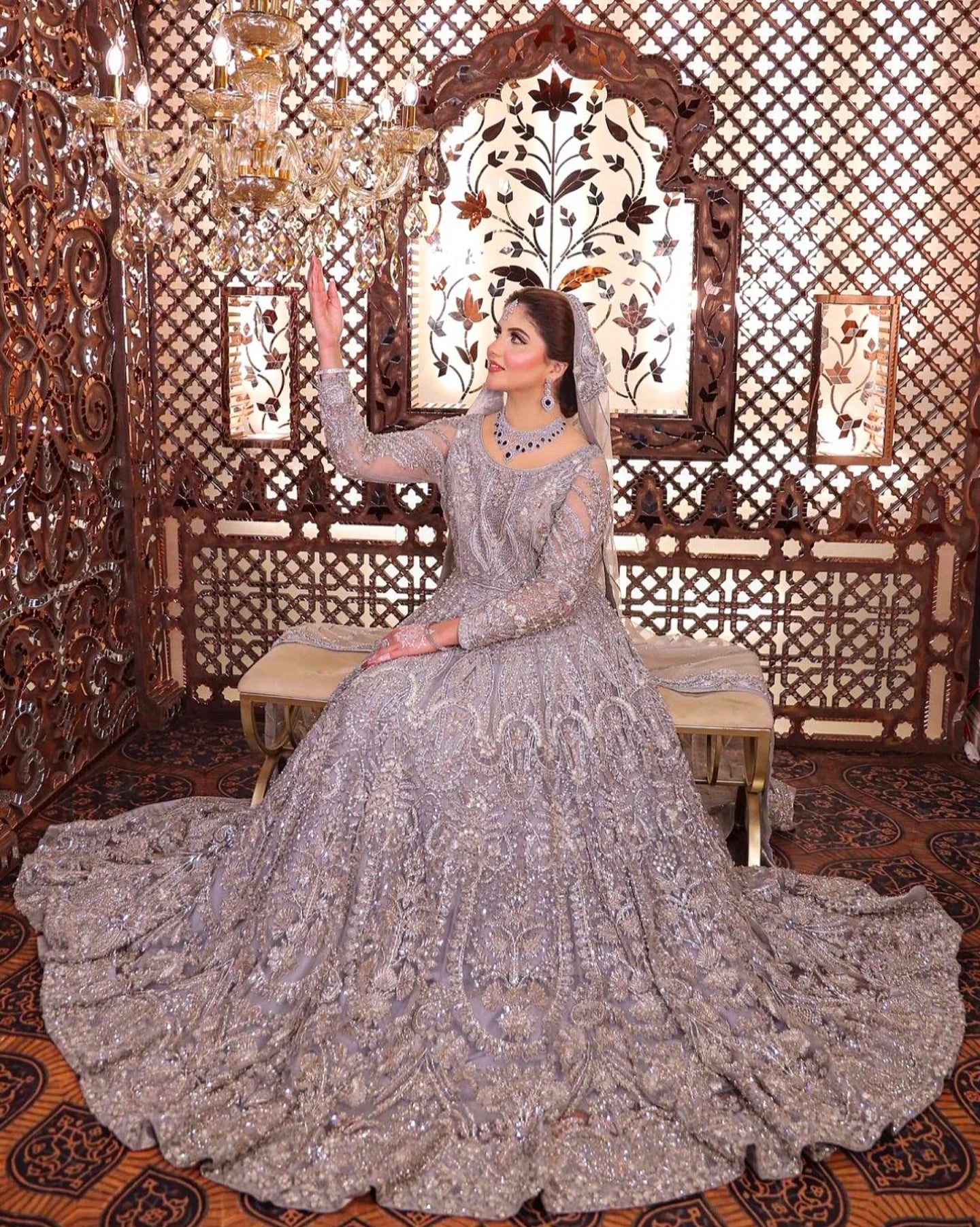 Long floor length gown