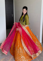 Flared lehenga