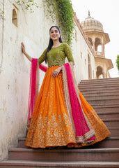 Flared lehenga