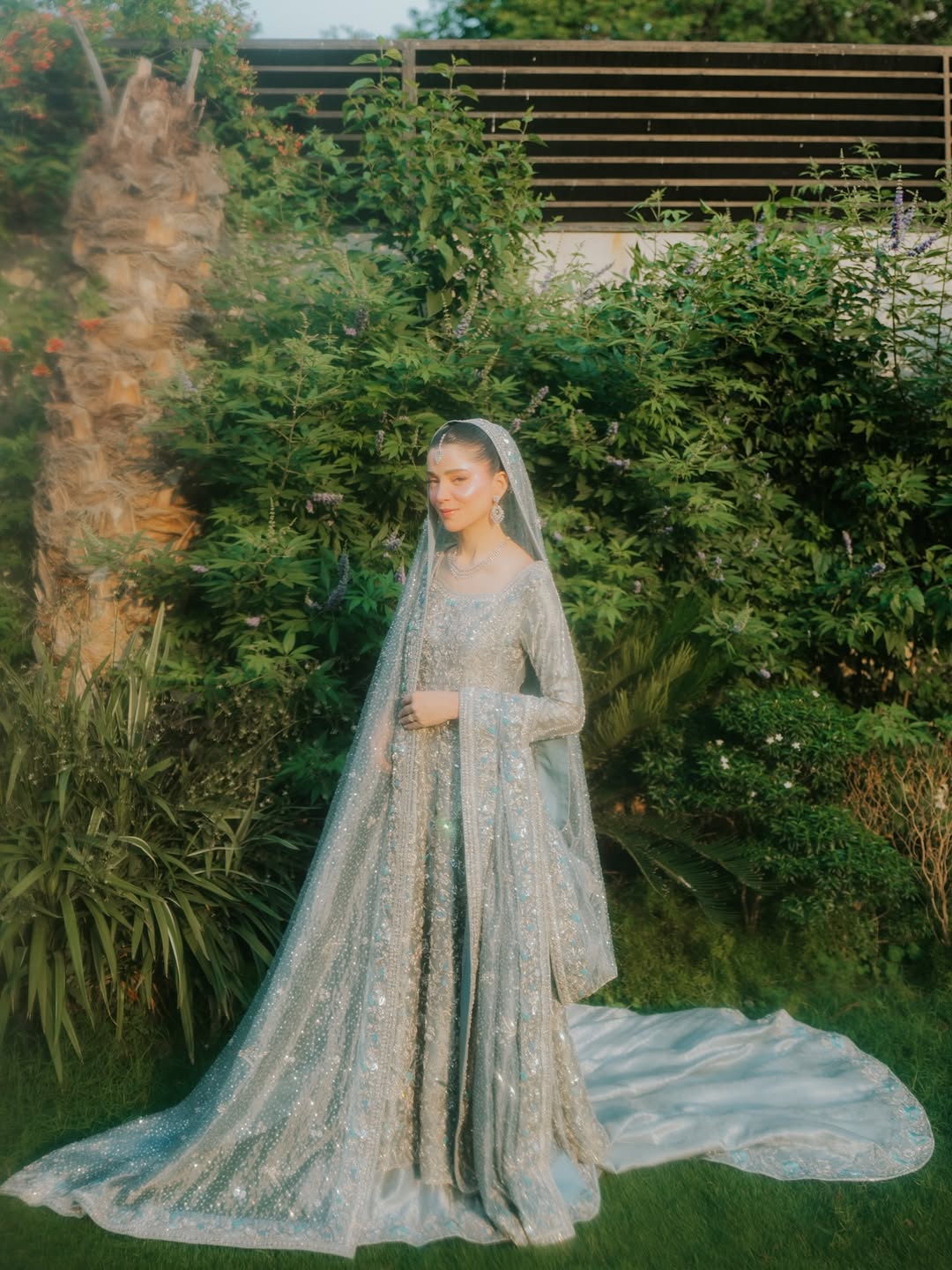 Luxury Pastel Mint Pakistani Bridal Lehenga – Heavily Embellished Walima Outfit